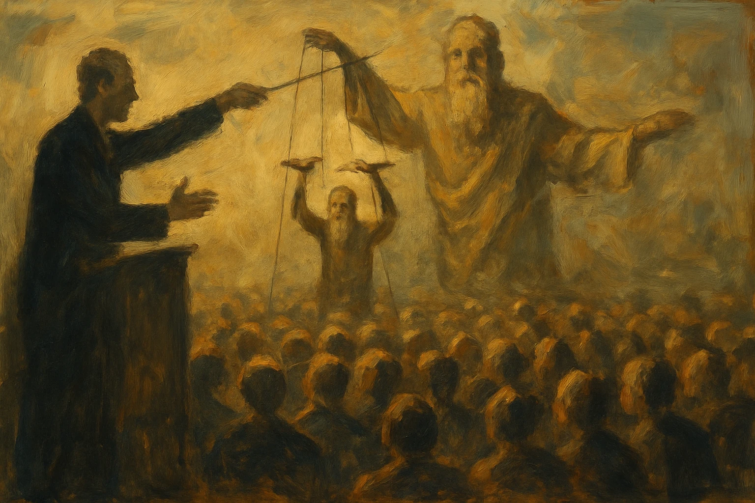 Quem controla Deus controla as pessoas